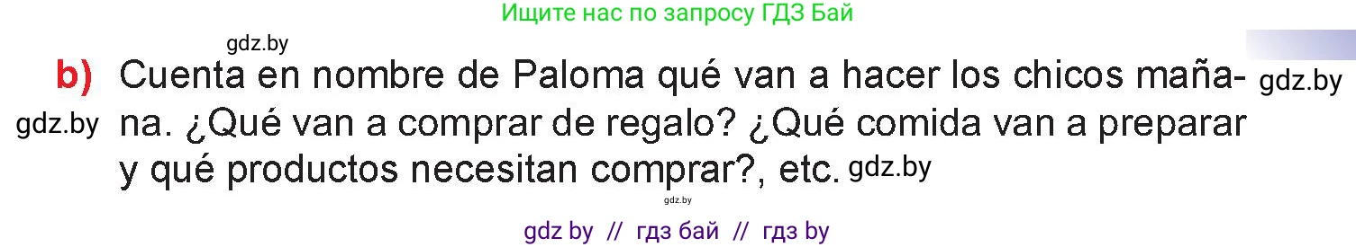 Испанский язык, 7 класс Учебник, авторы: Цыбулева Татьяна Эдуардовна, Пушкина Ольга Александровна, Карпиевич Галина Константиновна, издательство Издательский центр БГУ, Минск, 2019, бирюзового цвета, Часть 2, страница 68, номер 3, Условие (продолжение 2)