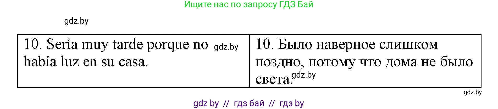 Испанский язык, 7 класс Учебник, авторы: Цыбулева Татьяна Эдуардовна, Пушкина Ольга Александровна, Карпиевич Галина Константиновна, издательство Издательский центр БГУ, Минск, 2019, бирюзового цвета, Часть 2, страница 174, номер 3, Решение (продолжение 2)
