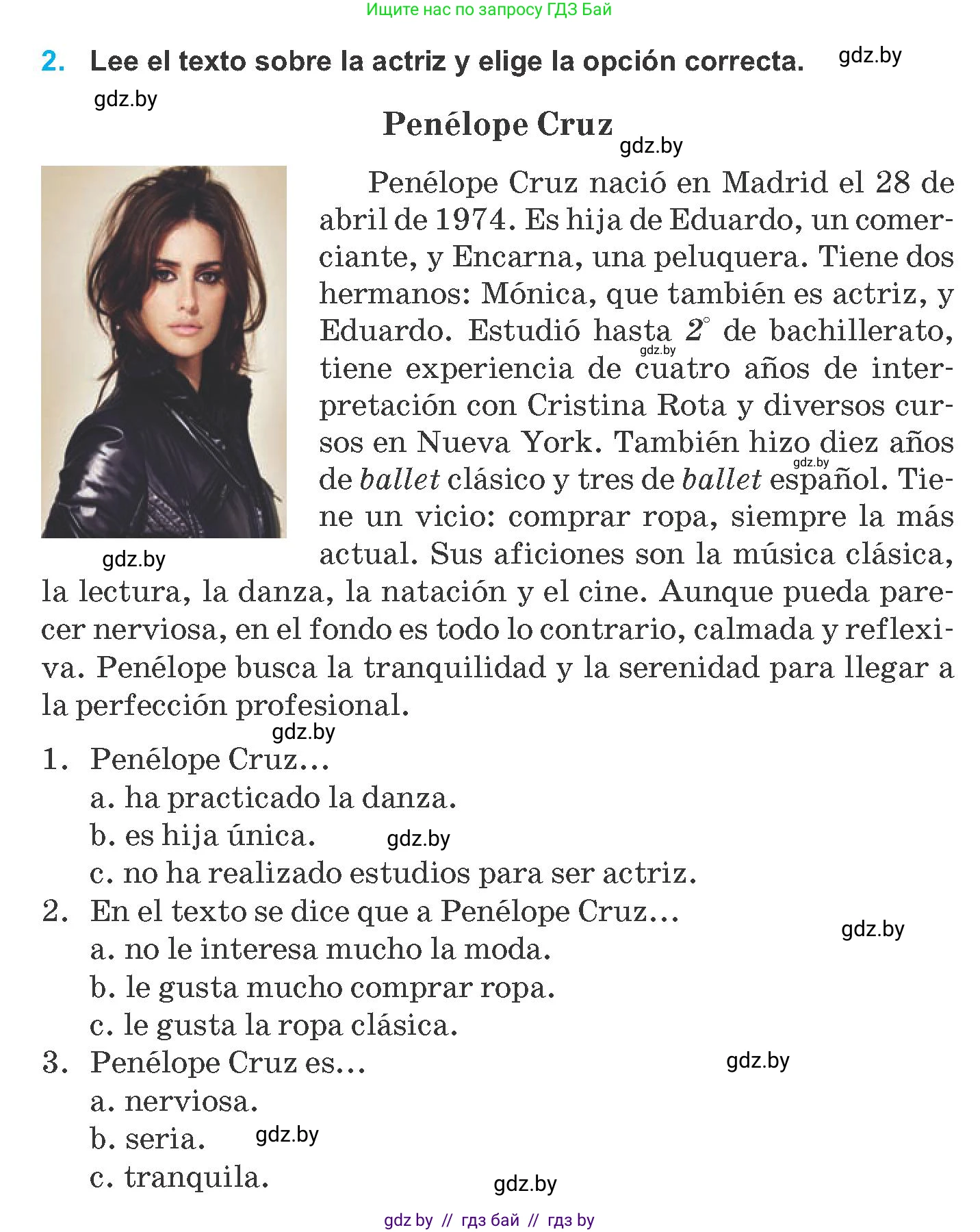 Испанский язык, 8 класс Учебник, автор: Гриневич Елена Карловна, издательство Вышэйшая школа, Минск, 2011, оранжевого цвета, страница 154, номер 2, Условие