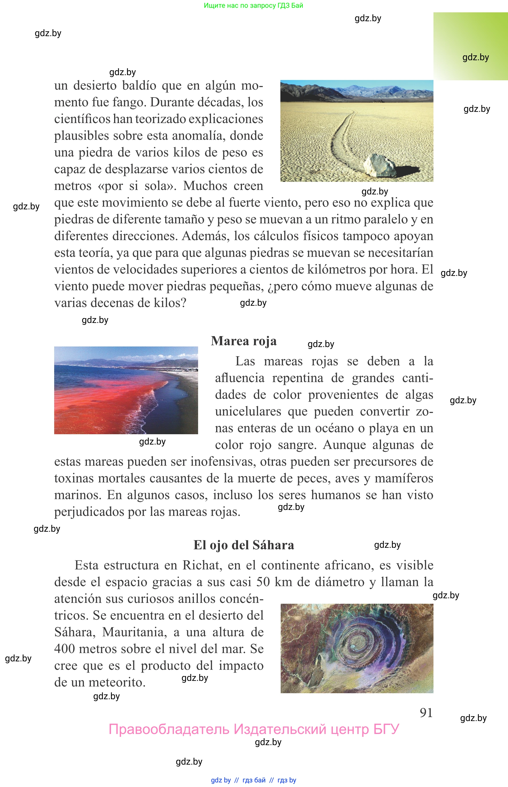 Испанский язык, 9 класс Учебник, авторы: Цыбулева Татьяна Эдуардовна, Пушкина Ольга Александровна, издательство Издательский центр БГУ, Минск, 2017, страница 91