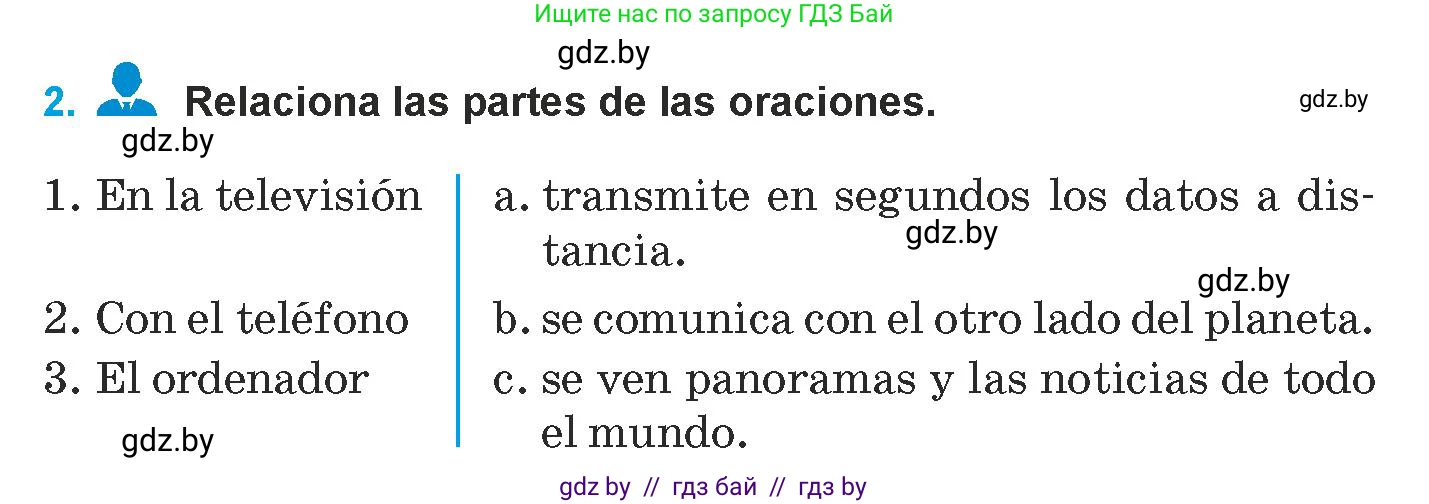 Испанский язык, 9 класс Учебник, авторы: Гриневич Елена Карловна, Янукенас Ольга Викторовна, издательство Вышэйшая школа, Минск, 2020, оранжевого цвета, страница 211, номер 2, Условие