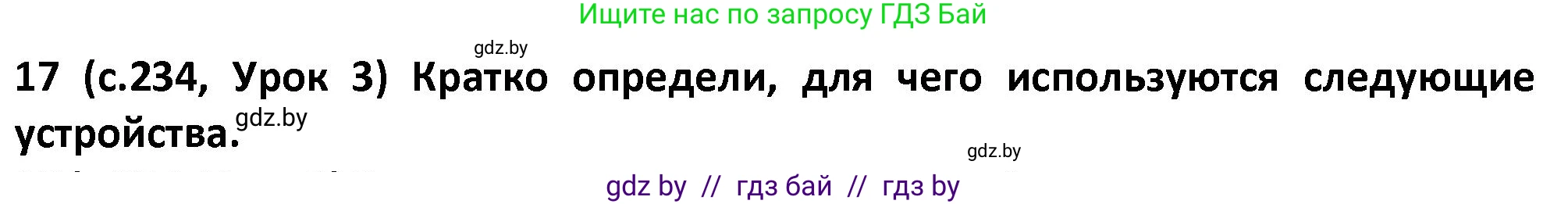Испанский язык, 9 класс Учебник, авторы: Гриневич Елена Карловна, Янукенас Ольга Викторовна, издательство Вышэйшая школа, Минск, 2020, оранжевого цвета, страница 234, номер 17, Решение