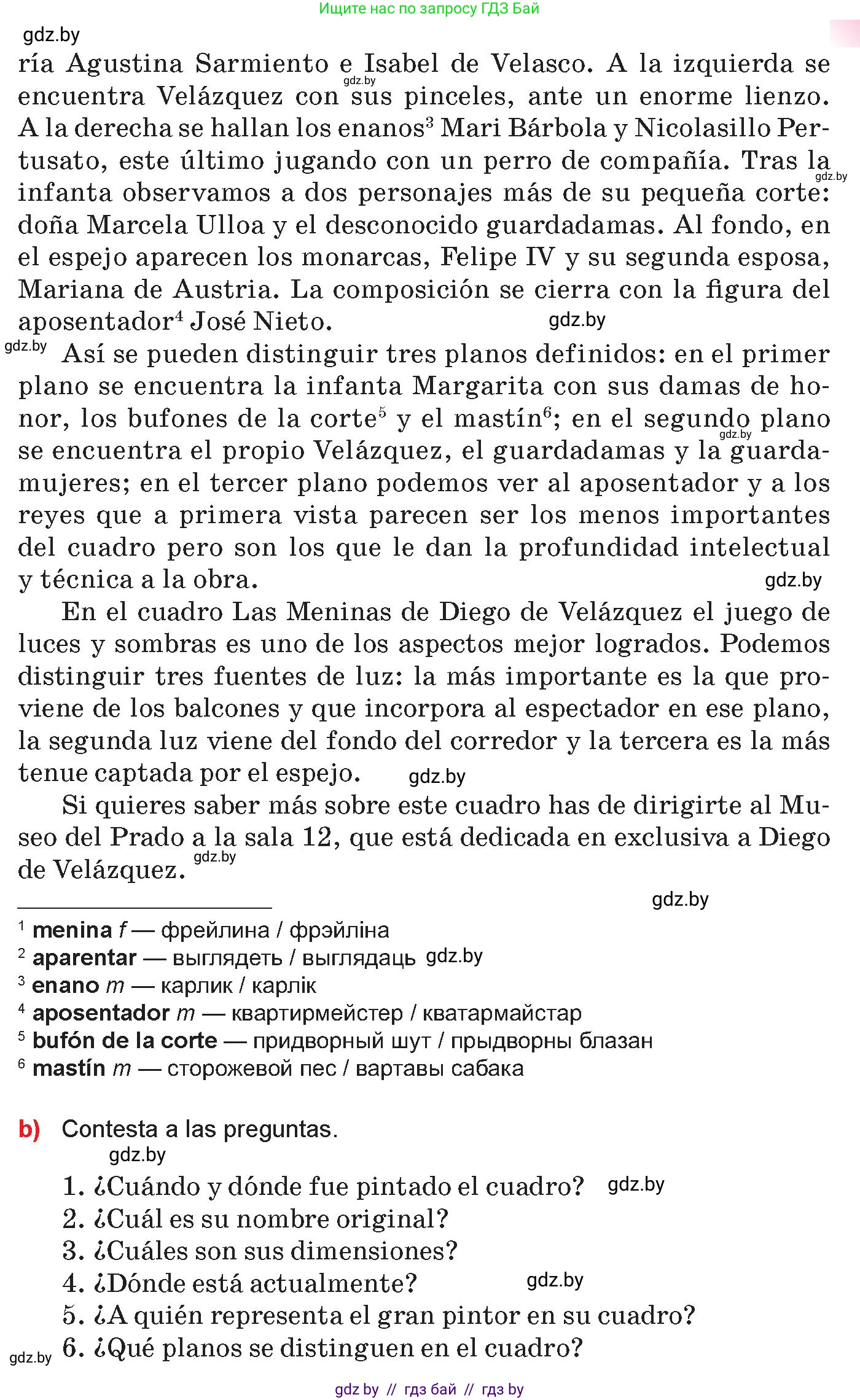 Испанский язык, 10 класс Учебник, авторы: Цыбулева Татьяна Эдуардовна, Пушкина Ольга Александровна, Карпиевич Галина Константиновна, издательство Издательский центр БГУ, Минск, 2019, оранжевого цвета, страница 100, номер 4, Условие (продолжение 2)