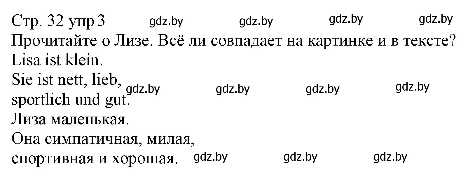 Решение номер 13 (страница 32) гдз по немецкому языку 3 класс Будько, Урбанович, учебник 1 часть