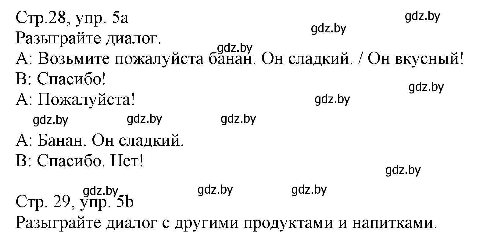 Решение номер 5 (страница 28) гдз по немецкому языку 3 класс Будько, Урбанович, учебник 2 часть