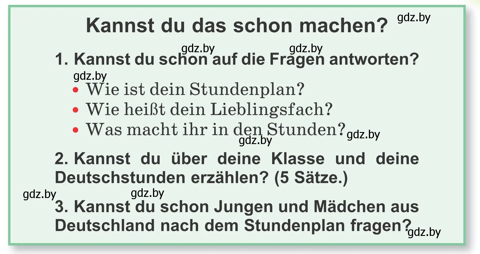 Условие  Kannst du das schon machen? (страница 37) гдз по немецкому языку 4 класс Будько, Урбанович, учебник 1 часть