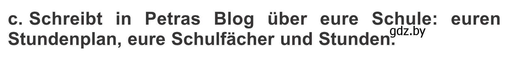 Условие номер 6c (страница 35) гдз по немецкому языку 4 класс Будько, Урбанович, учебник 1 часть