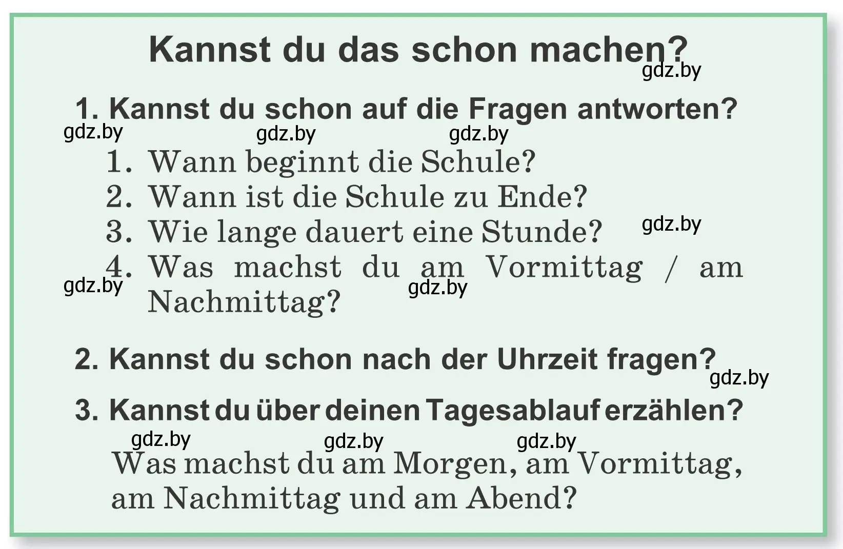 Условие  Kannst du das schon machen? (страница 74) гдз по немецкому языку 4 класс Будько, Урбанович, учебник 1 часть