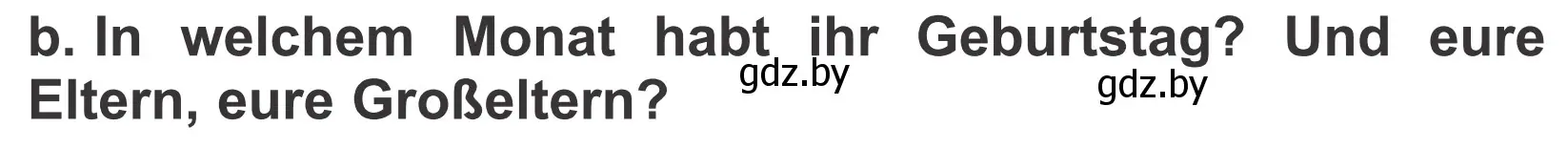 Условие номер 3b (страница 6) гдз по немецкому языку 4 класс Будько, Урбанович, учебник 2 часть