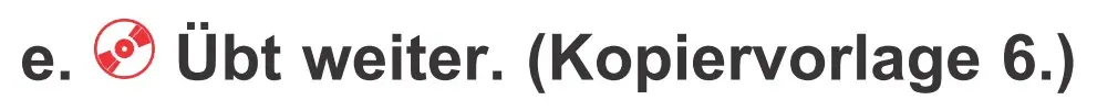 Условие номер 6e (страница 57) гдз по немецкому языку 4 класс Будько, Урбанович, учебник 2 часть