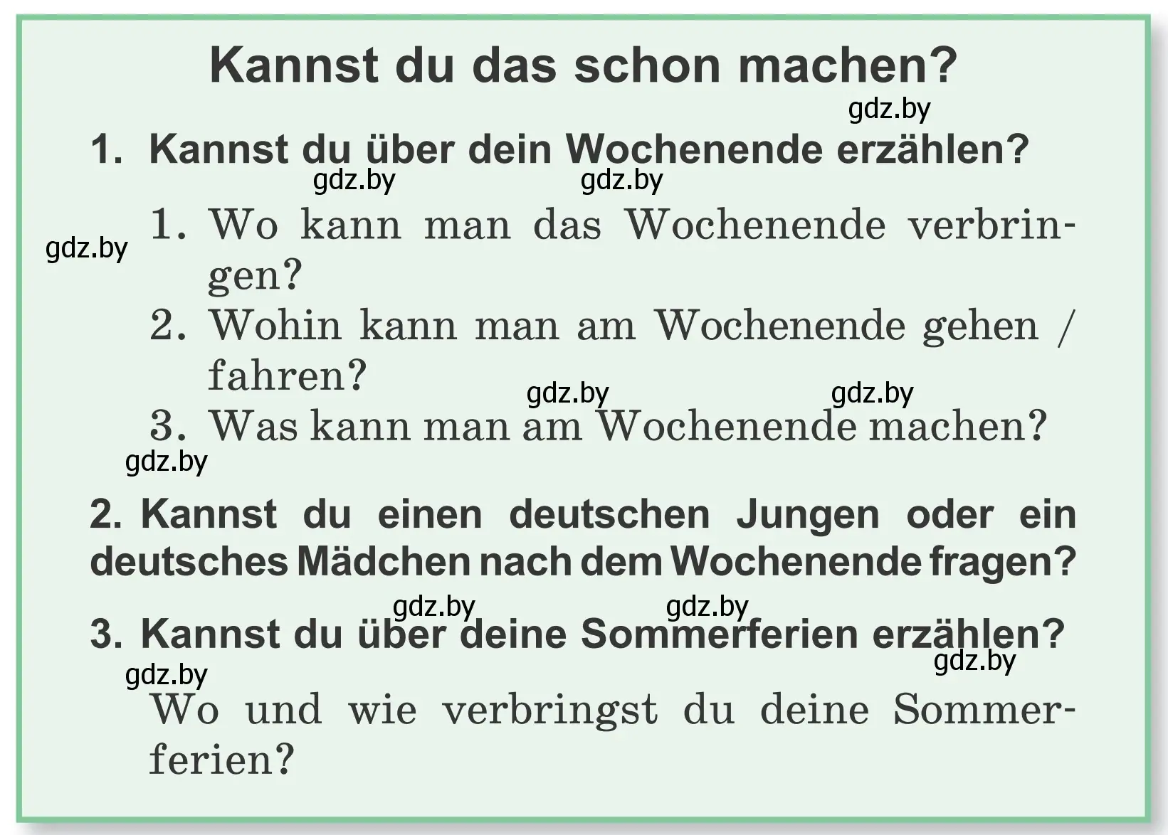 Условие  Kannst du das schon machen? (страница 135) гдз по немецкому языку 4 класс Будько, Урбанович, учебник 2 часть