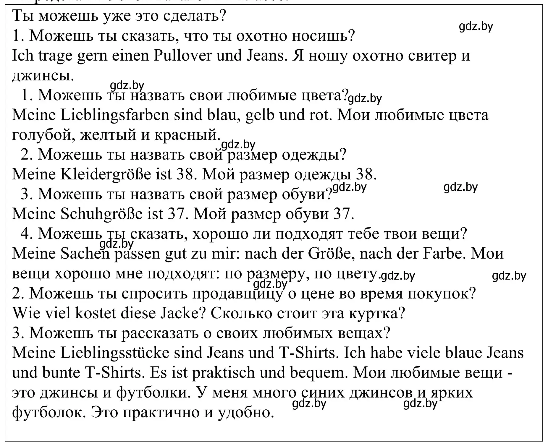 Решение  Kannst du das schon machen? (страница 101) гдз по немецкому языку 4 класс Будько, Урбанович, учебник 2 часть
