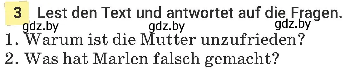 Условие  Lest den Text und antwortet auf die Fragen (страница 134) гдз по немецкому языку 6 класс Будько, Урбанович, учебник