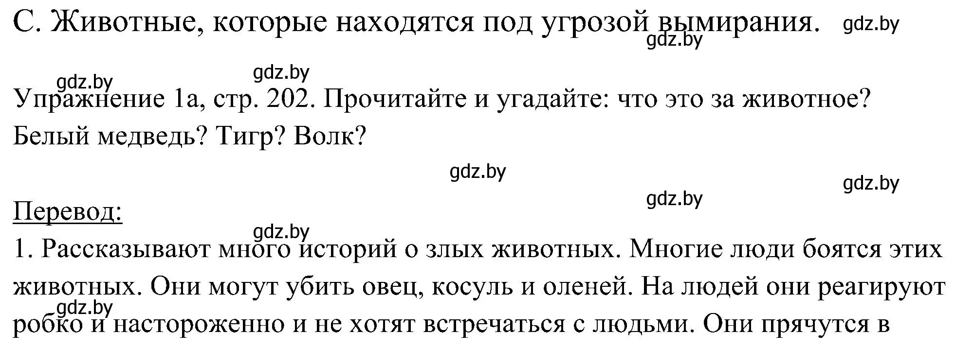 Решение номер 1 (страница 202) гдз по немецкому языку 6 класс Будько, Урбанович, учебник