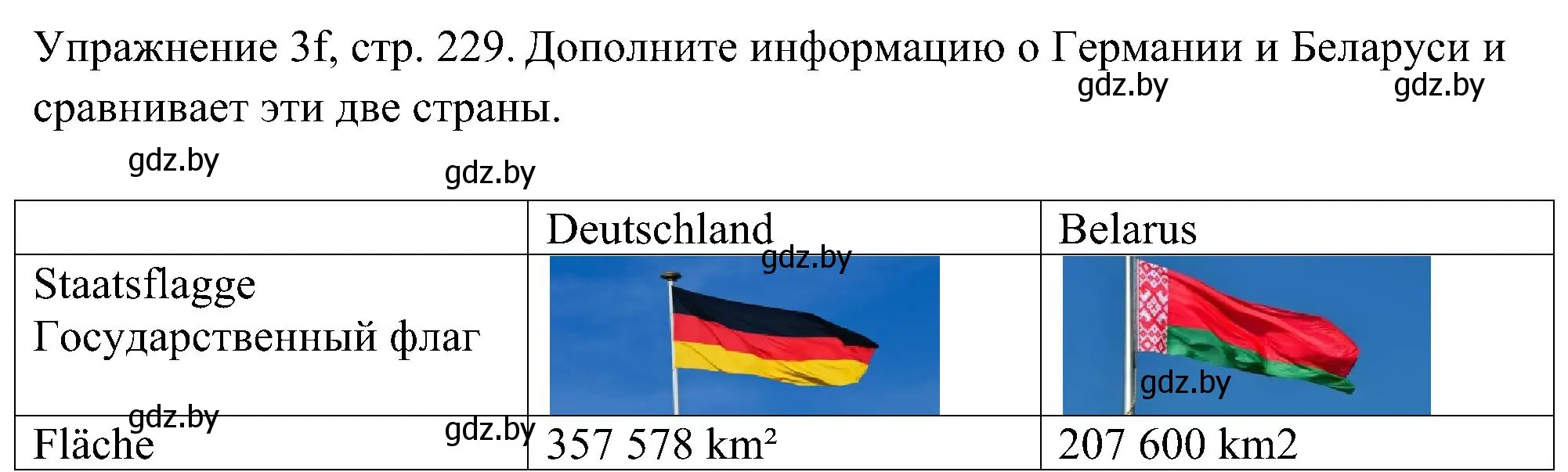 Решение номер 6 (страница 229) гдз по немецкому языку 6 класс Будько, Урбанович, учебник