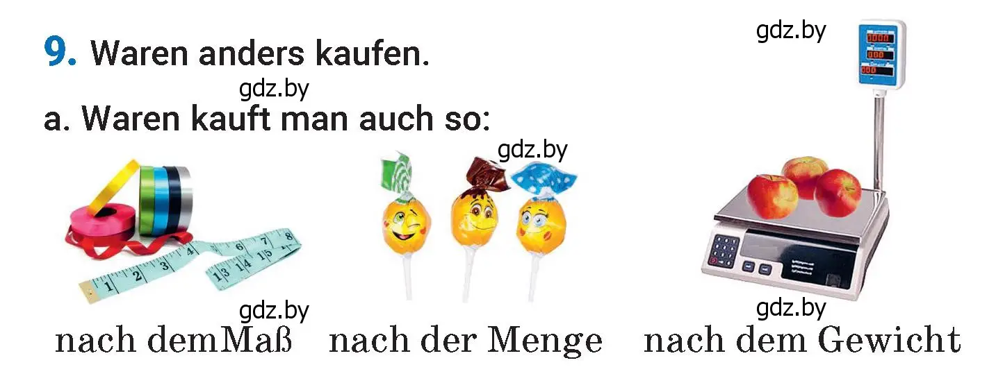 Условие номер 9 (страница 202) гдз по немецкому языку 7 класс Будько, Урбанович, учебник