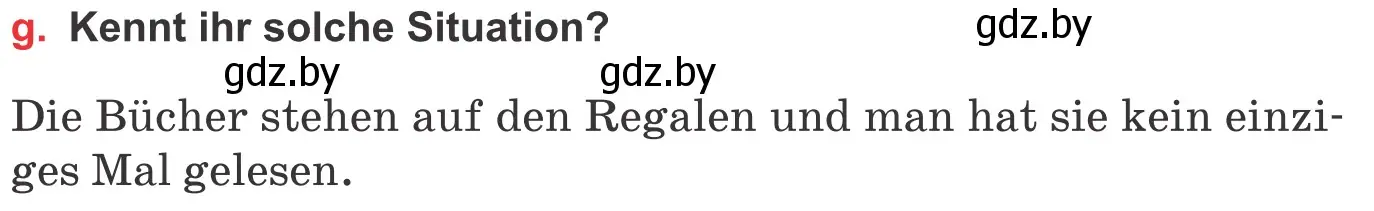 Условие номер 2g (страница 175) гдз по немецкому языку 8 класс Будько, Урбанович, учебник