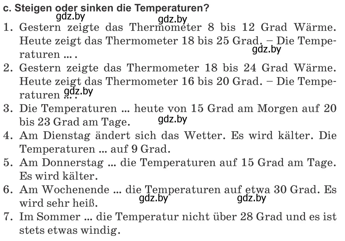 Условие номер 3c (страница 219) гдз по немецкому языку 9 класс Будько, Урбанович, учебник