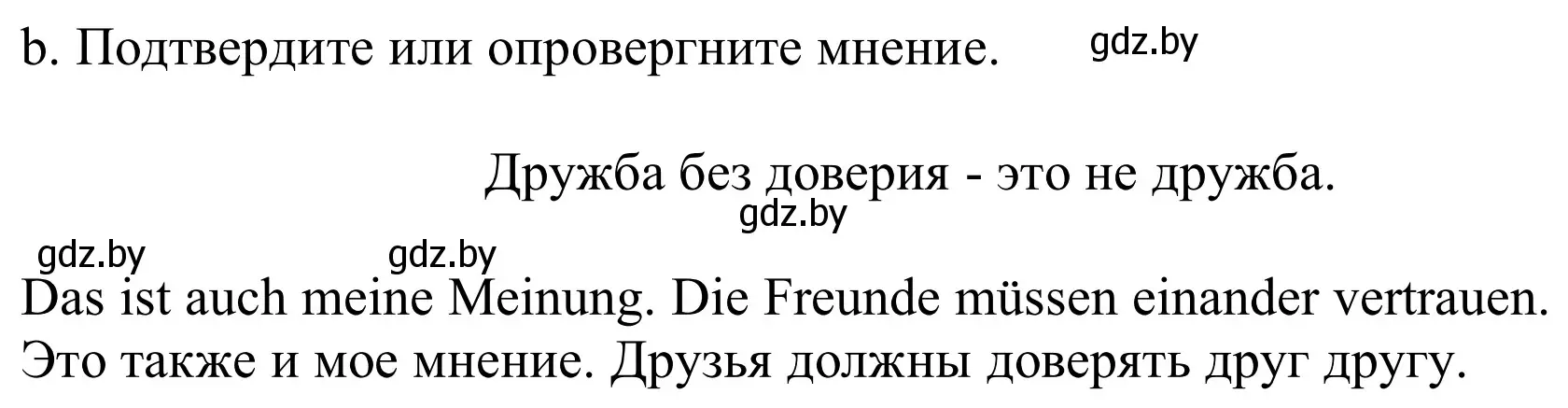 Решение номер 10b (страница 68) гдз по немецкому языку 9 класс Будько, Урбанович, учебник