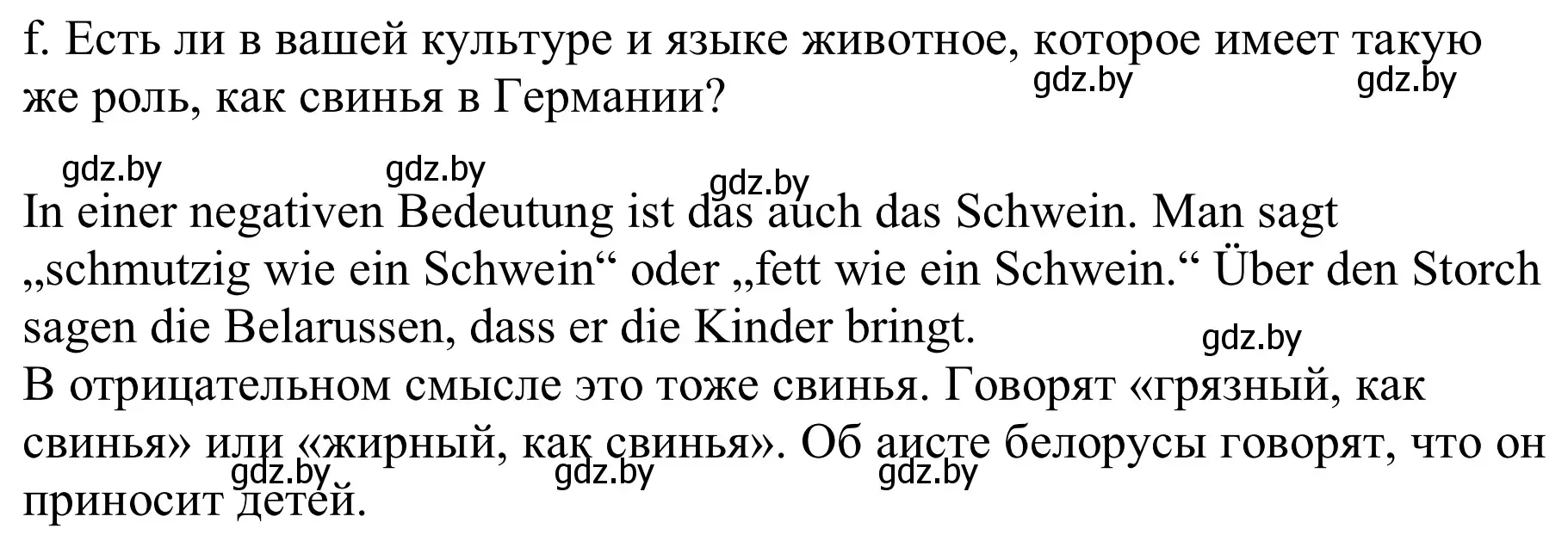 Решение номер 6f (страница 62) гдз по немецкому языку 9 класс Будько, Урбанович, учебник