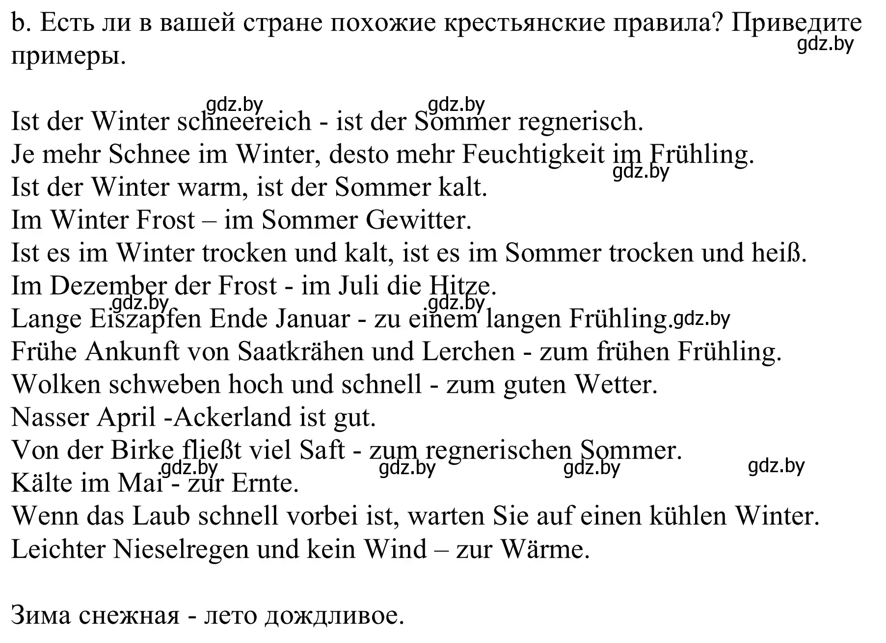 Решение номер 10b (страница 228) гдз по немецкому языку 9 класс Будько, Урбанович, учебник