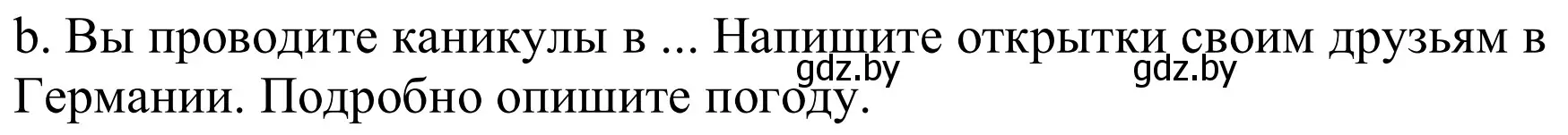 Решение номер 6b (страница 223) гдз по немецкому языку 9 класс Будько, Урбанович, учебник