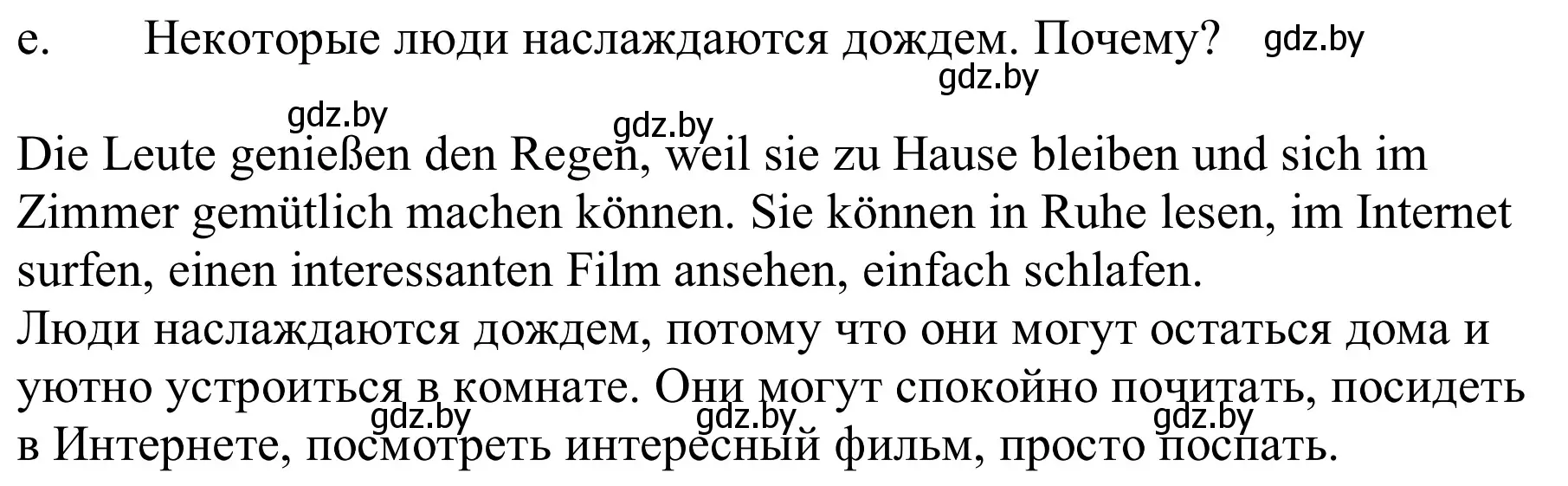 Решение номер 8e (страница 225) гдз по немецкому языку 9 класс Будько, Урбанович, учебник