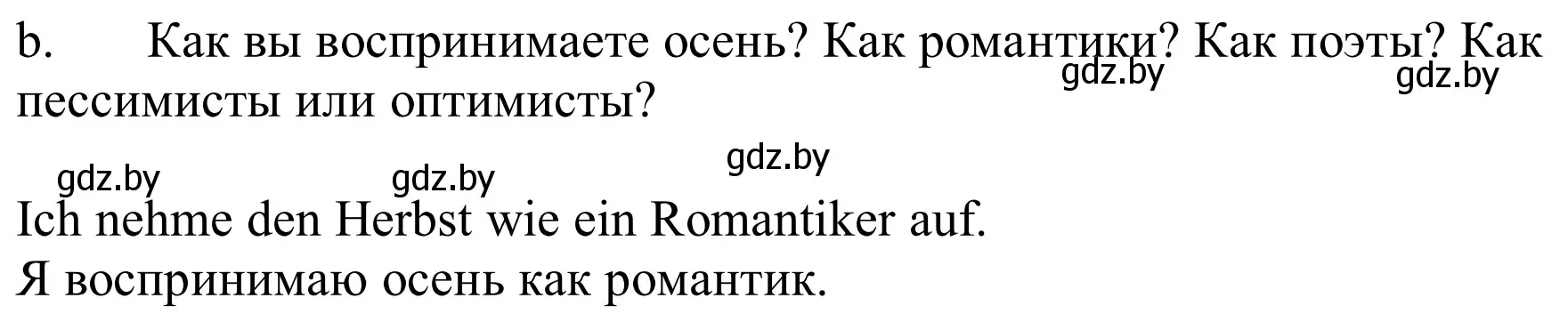 Решение номер 5b (страница 236) гдз по немецкому языку 9 класс Будько, Урбанович, учебник