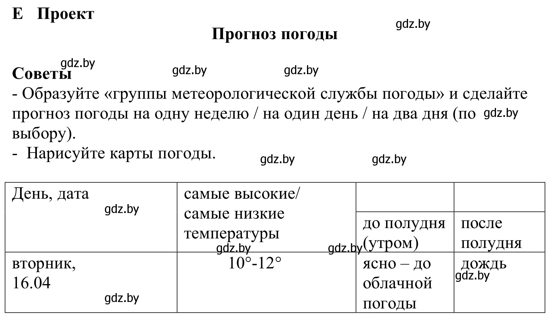 Решение  Wettervorhersage (страница 247) гдз по немецкому языку 9 класс Будько, Урбанович, учебник