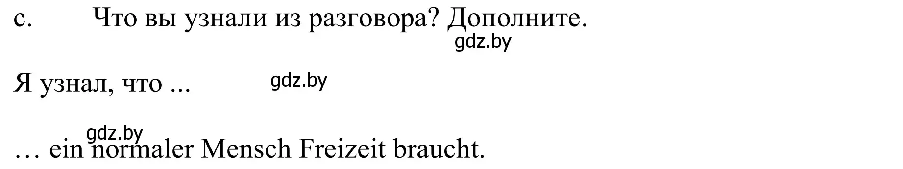 Решение номер 5c (страница 261) гдз по немецкому языку 9 класс Будько, Урбанович, учебник