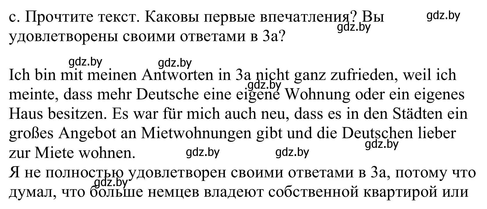 Решение номер 3c (страница 30) гдз по немецкому языку 10 класс Будько, Урбанович, учебник