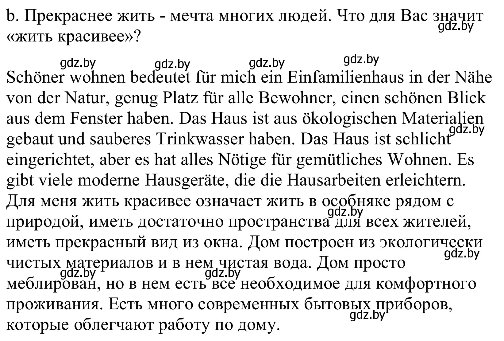 Решение номер 6b (страница 40) гдз по немецкому языку 10 класс Будько, Урбанович, учебник