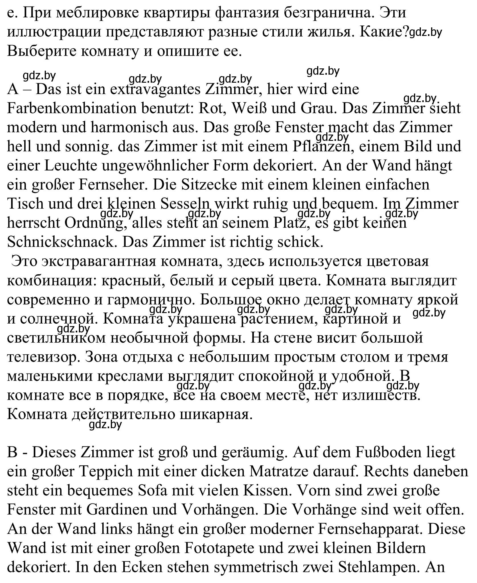 Решение номер 6e (страница 41) гдз по немецкому языку 10 класс Будько, Урбанович, учебник