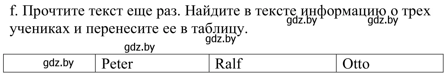 Решение номер 2g (страница 52) гдз по немецкому языку 10 класс Будько, Урбанович, учебник