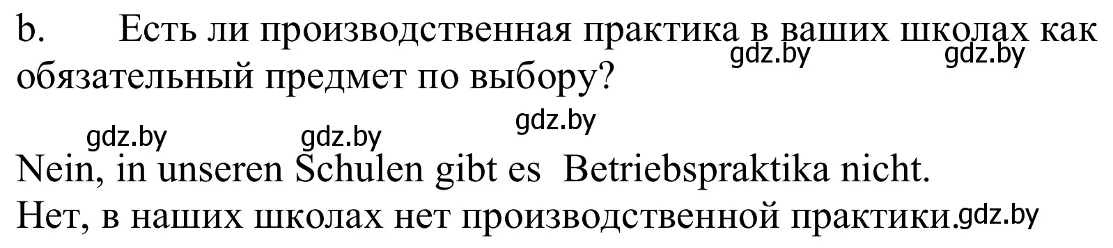 Решение номер 4b (страница 69) гдз по немецкому языку 10 класс Будько, Урбанович, учебник