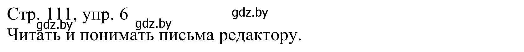 Решение номер 6a (страница 111) гдз по немецкому языку 10 класс Будько, Урбанович, учебник