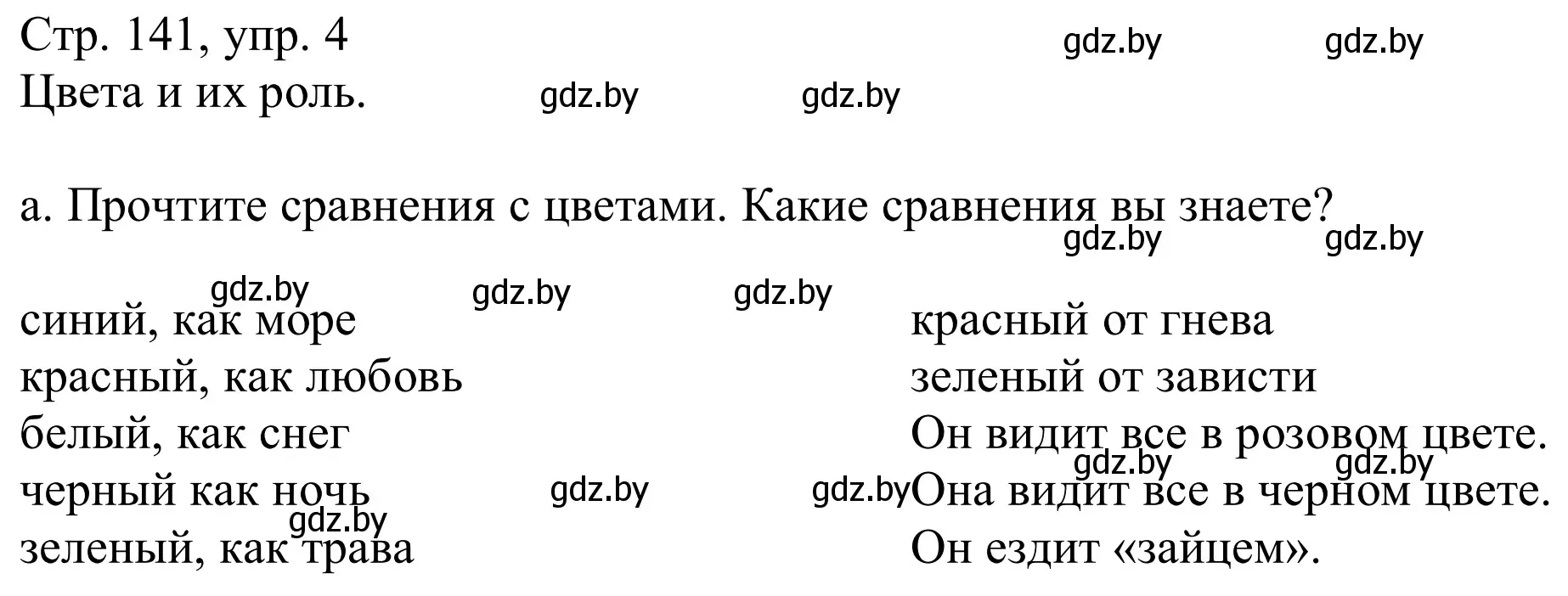 Решение номер 4a (страница 141) гдз по немецкому языку 10 класс Будько, Урбанович, учебник