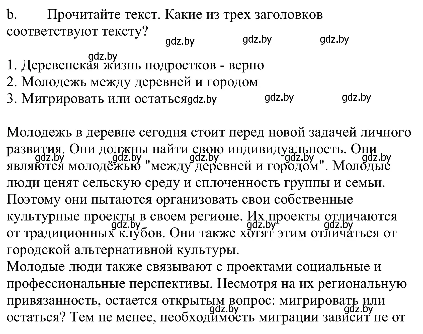 Решение номер 4b (страница 203) гдз по немецкому языку 10 класс Будько, Урбанович, учебник