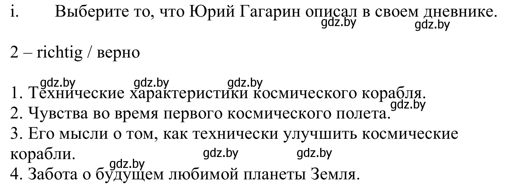 Решение номер 8i (страница 247) гдз по немецкому языку 10 класс Будько, Урбанович, учебник