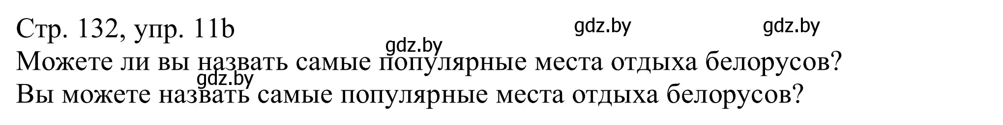 Решение номер 11b (страница 132) гдз по немецкому языку 11 класс Будько, Урбанович, учебник