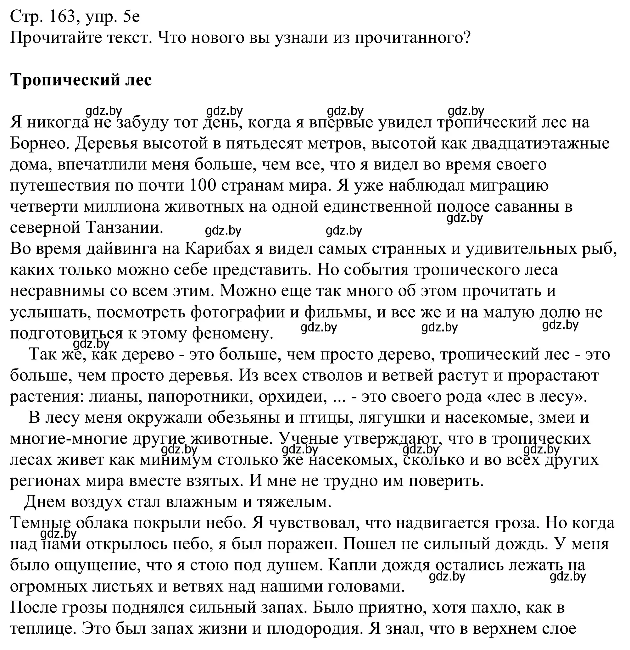 Решение номер 5e (страница 163) гдз по немецкому языку 11 класс Будько, Урбанович, учебник