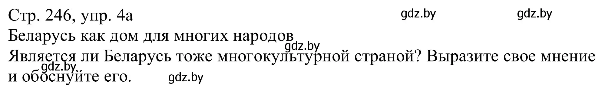 Решение номер 4a (страница 246) гдз по немецкому языку 11 класс Будько, Урбанович, учебник