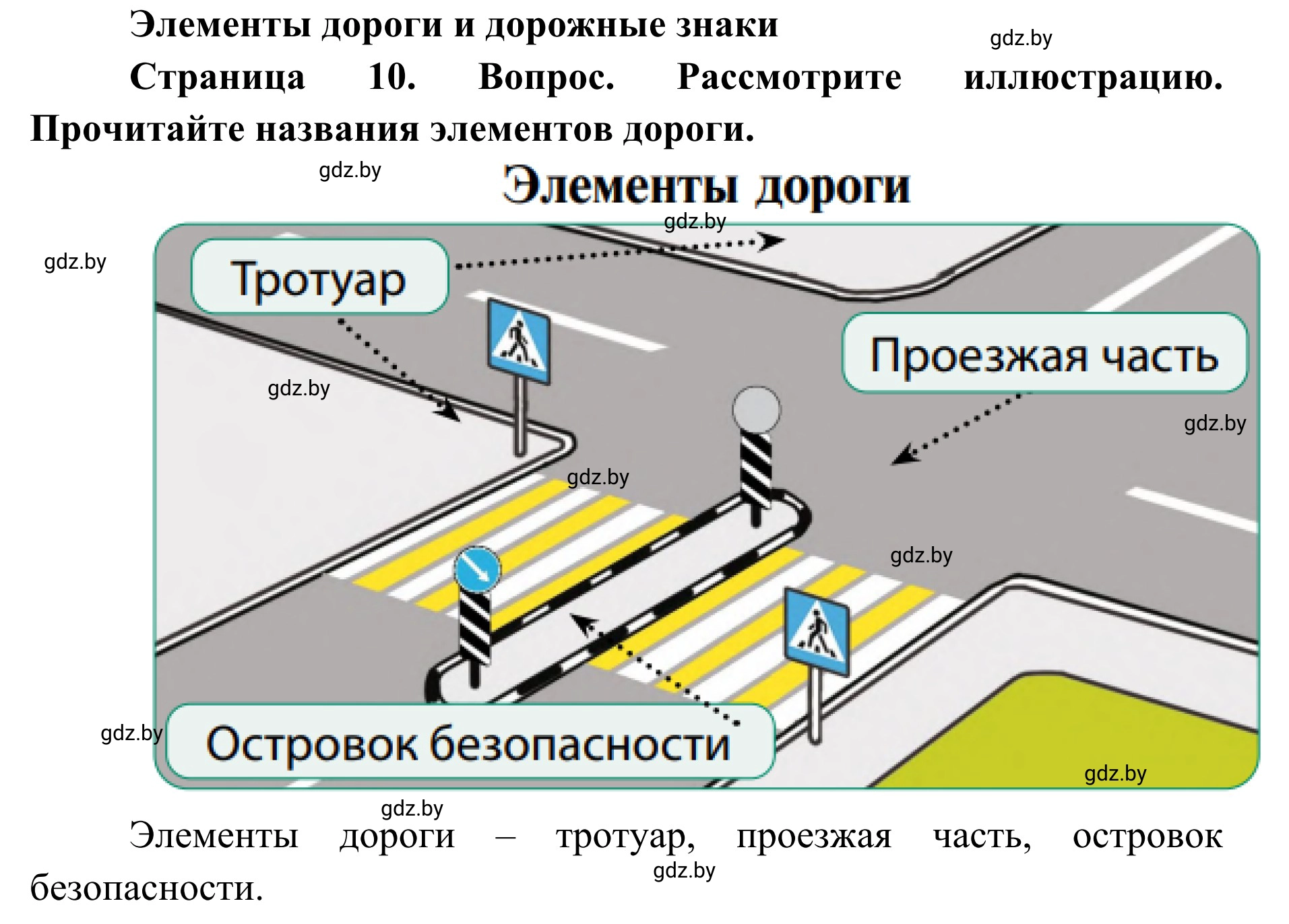 Решение  Вопросы и задания (страница 10) гдз по ОБЖ 2 класс Аброськина, Кузнецова, учебник