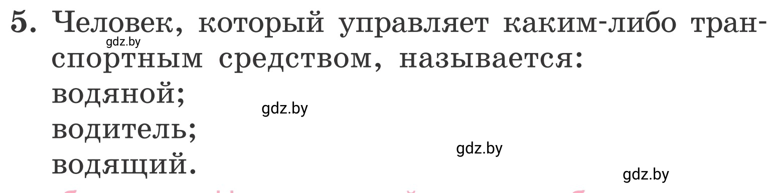 Условие номер 5 (страница 30) гдз по ОБЖ 4 класс Загвоздкина, Одновол, учебник