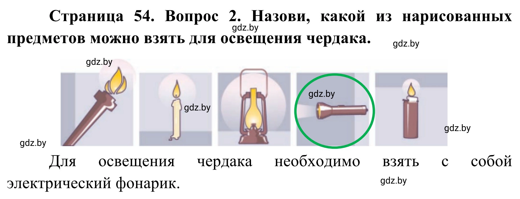 Решение номер 2 (страница 54) гдз по ОБЖ 4 класс Загвоздкина, Одновол, учебник