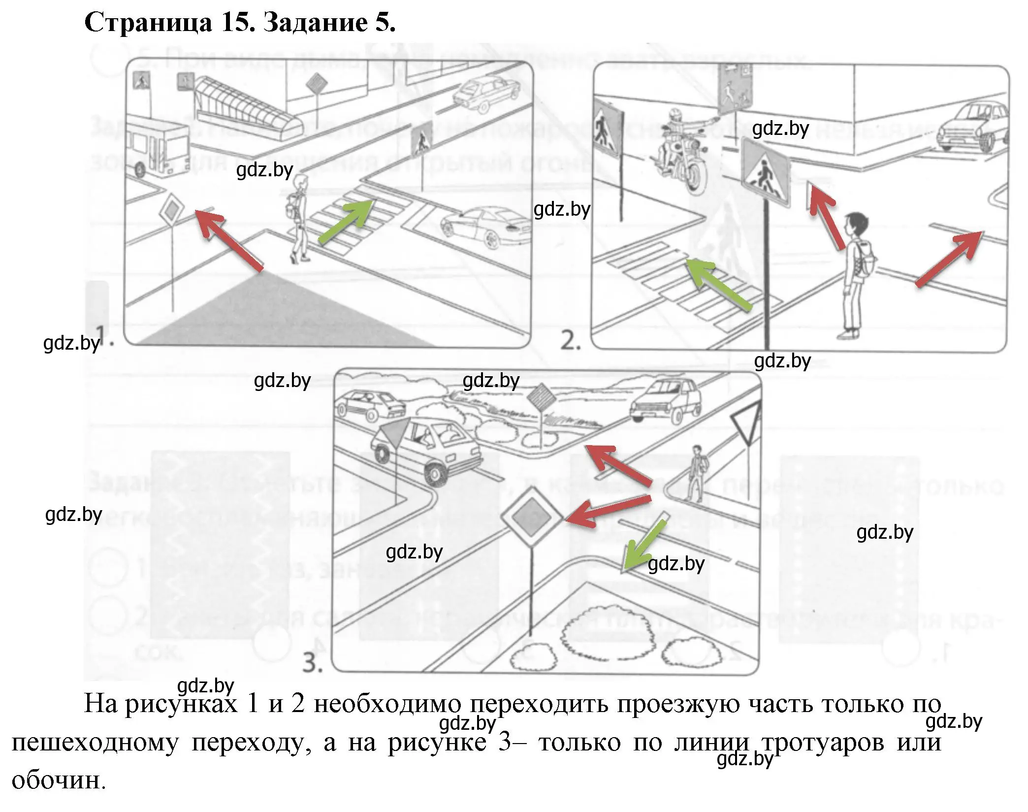 Решение номер 5 (страница 15) гдз по ОБЖ 5 класс Гамолко, Занимон, рабочая тетрадь