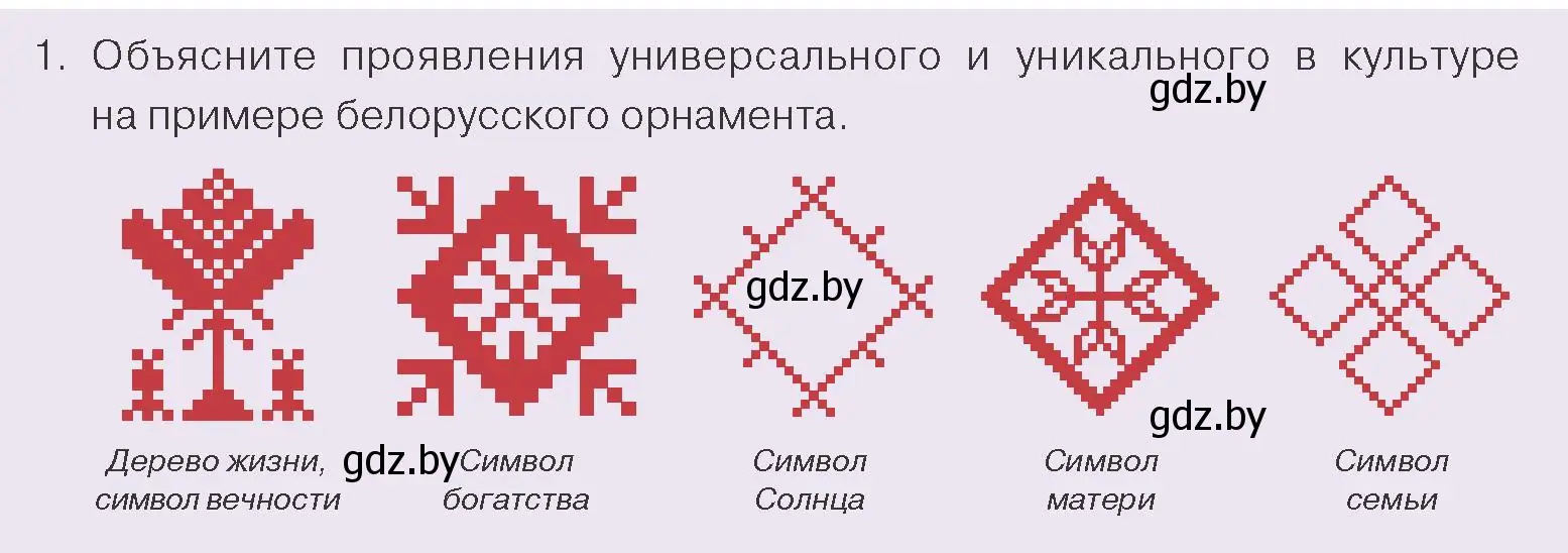 Условие номер 1 (страница 206) гдз по обществоведению 9 класс Данилов, Полейко, учебник