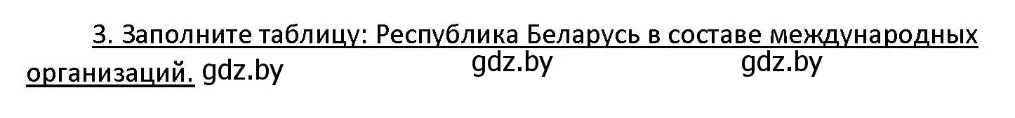 Решение номер 3 (страница 112) гдз по обществоведению 11 класс Чуприс, Балашенко, учебник