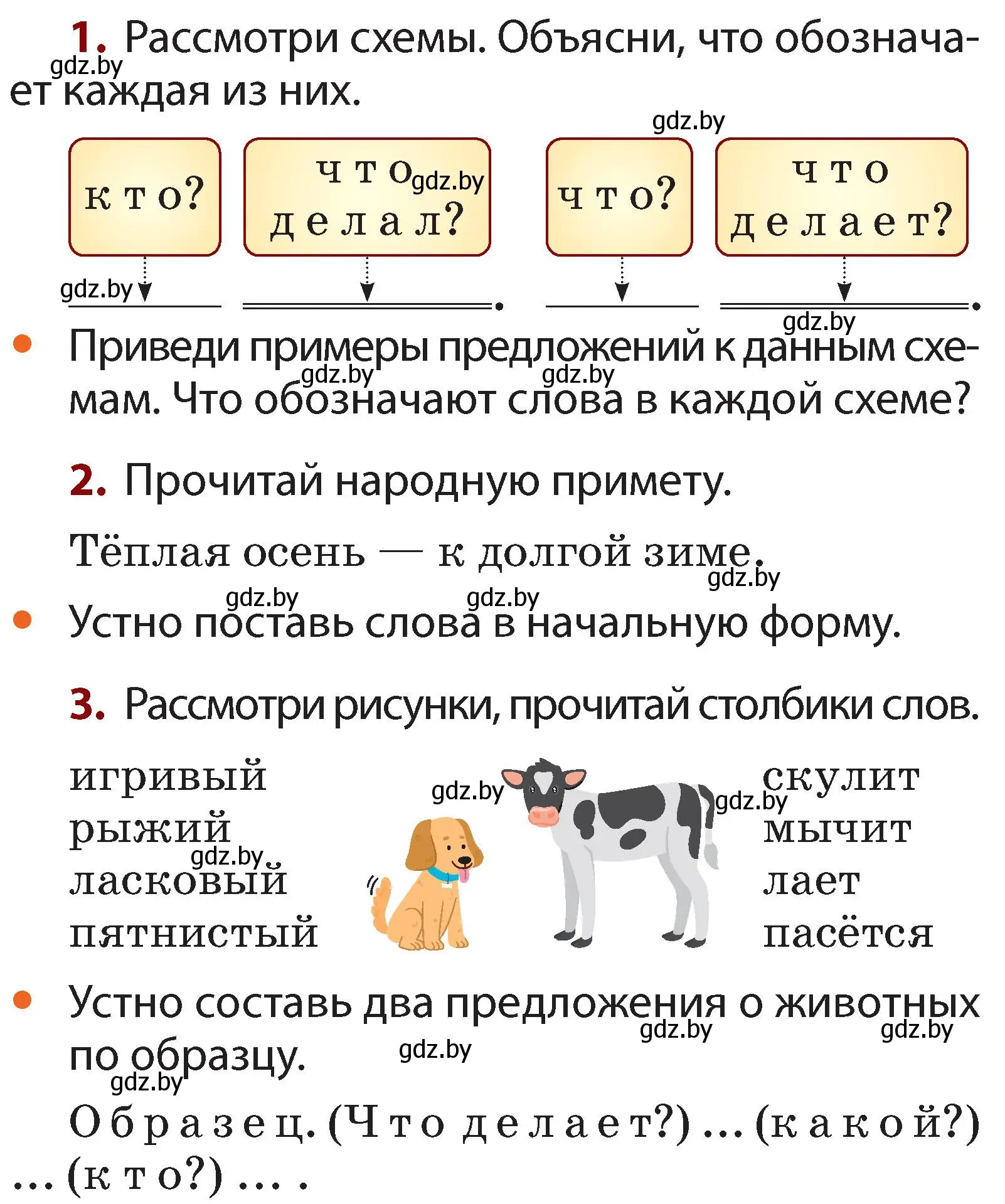 Условие  проверь себя (страница 44) гдз по русскому языку 2 класс Гулецкая, Федорович, учебник 2 часть