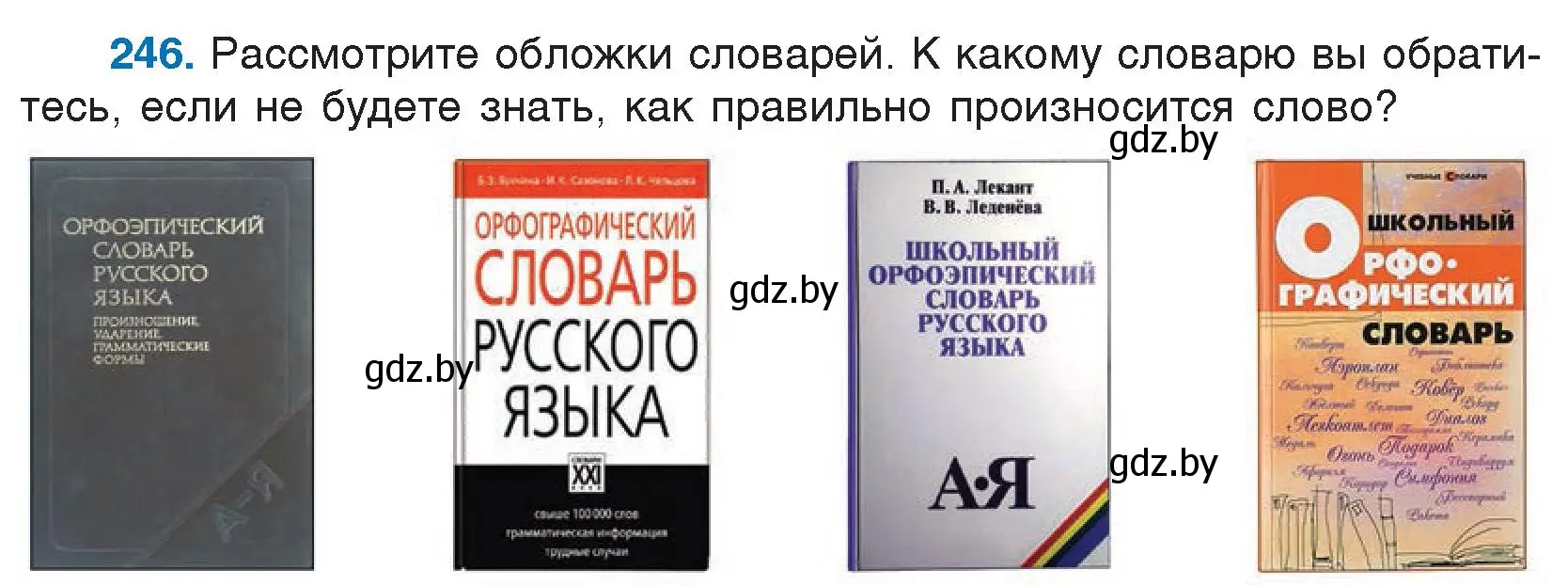 Условие номер 246 (страница 127) гдз по русскому языку 5 класс Мурина, Игнатович, учебник 1 часть